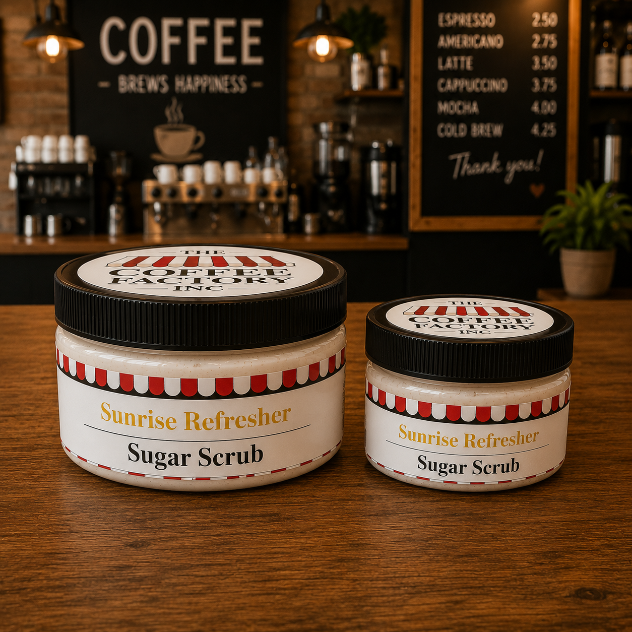 Sunrise Refresher Sugar Scrub - 8oz Jar